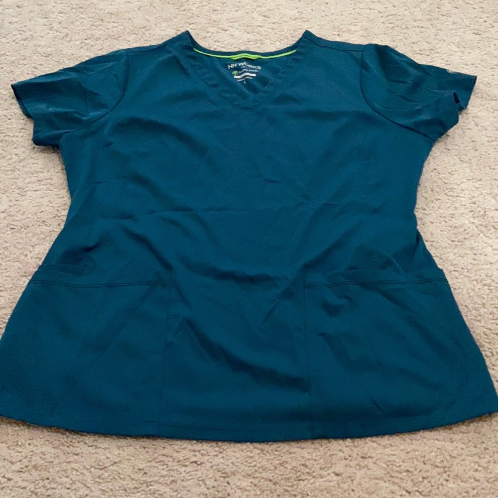 Healing hands scrub top